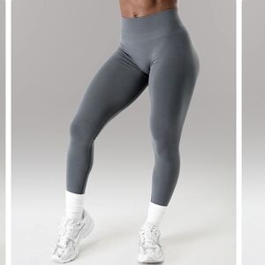 Alphalete Charcoal High-Waisted Leggings